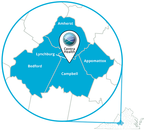 Central coverage map